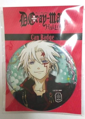 D.gray-man Hallow Can Badge Button Allen Walker Black Order