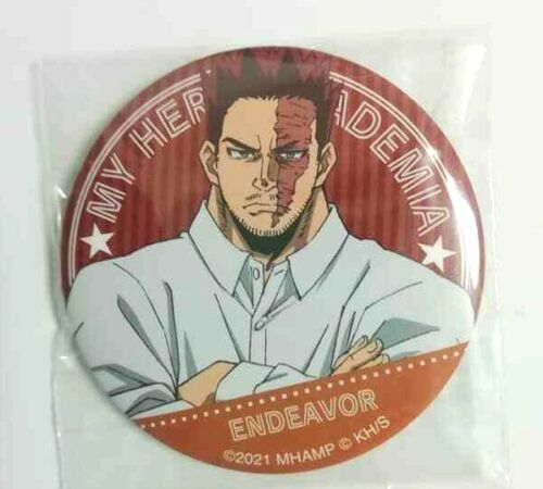 My Hero Academia World Heroes Mission Can Badge Button Endeavor