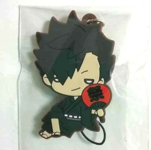 Haikyuu Ennichi Nitotan Rubber Strap Mascot Tetsuro Kuroo