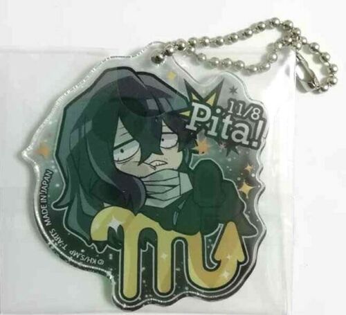 My Hero Academia Pita Acrylic Keychain Strap Shota Aizawa Zodiac
