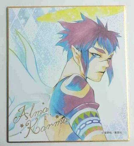 D.gray-man Genga Trading Mini Autograph Shikishi Alma Karma