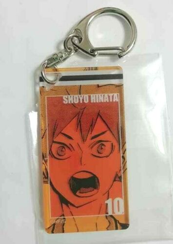 Haikyuu Exhibi Acrylic Keychain Collection Shoyo Hinata Karasuno