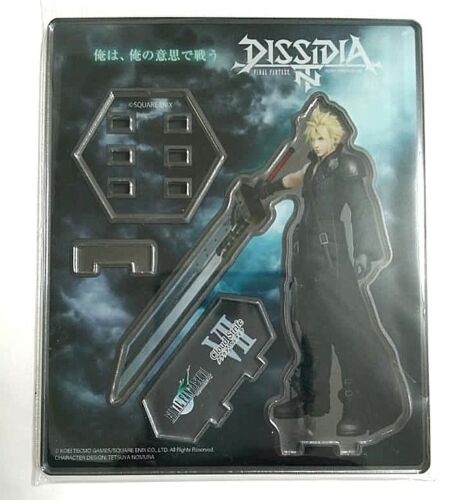 Final Fantasy VII NT Dissidia FFNT Acrylic Stand Cloud Strife Cloudy Wolf