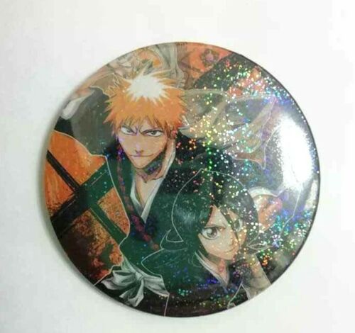 Bleach Hologram Can Badge Button Ichigo Kurosaki Rukia Kuchiki