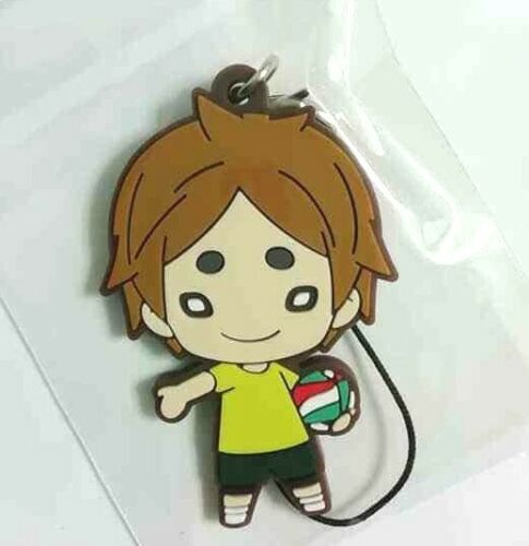 Haikyuu Youth Nitotan Rubber Strap Mascot Motoya Komori