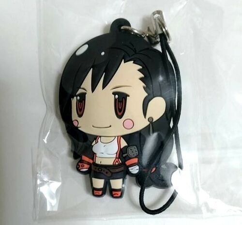 Final Fantasy Trading Rubber Strap Keychain vol.2 Tifa Lockhart