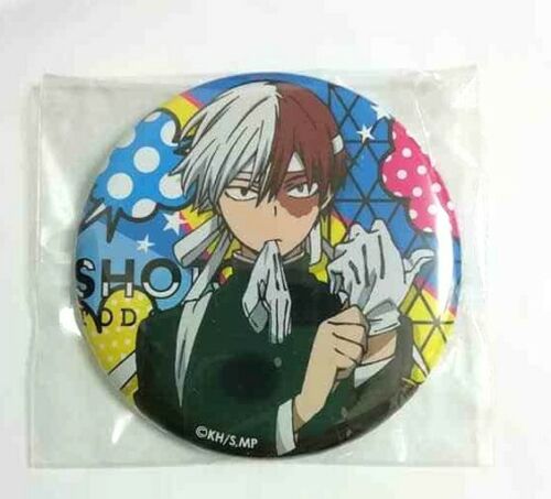My Hero Academia Can Badge Button Shoto Todoroki