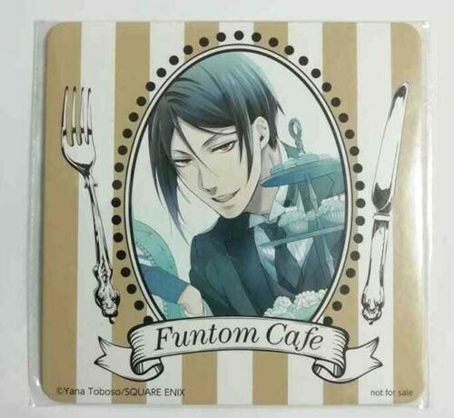 Black Butler Coaster Sebastian Michaelis Funtom Cafe