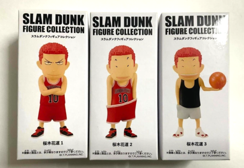 SLAM DUNK THE FIRST Action Figure Statue Collection x3 Hanamichi