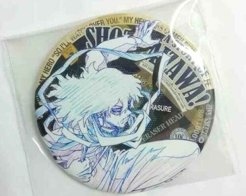 My Hero Academia Bun Can Badge Button Shota Aizawa Eraser Head