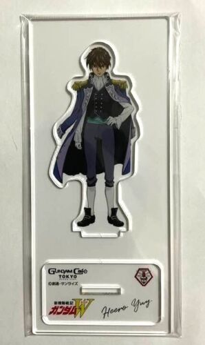 Mobile Suit Gundam W Cafe Acrylic Stand Heero Yuy
