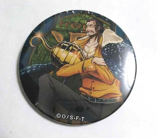 One Piece Yakara BEAST Can Badge Button Sir Crocodile