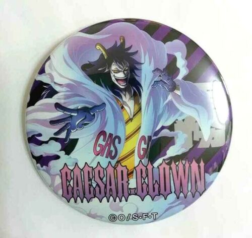 One Piece Yakara Phantom Nightmare Can Badge Button Caesar Clown