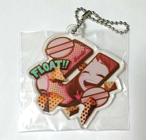 My Hero Academia Initial Name Acrylic Keychain Ochako Uraraka