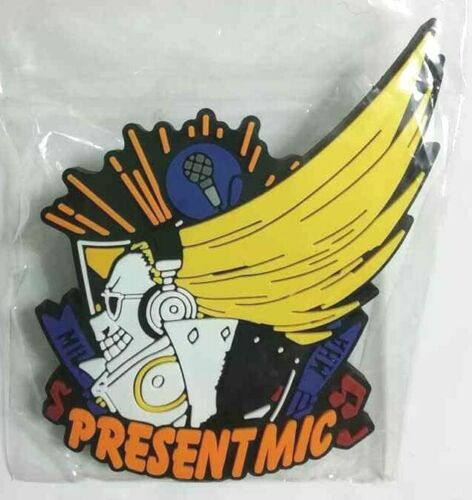My Hero Academia Rubber Badge Button Present Mic