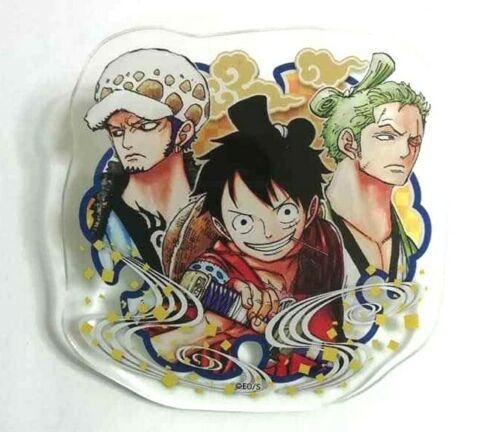 One Piece Wano Acrylic Badge Button Luffy Zoro Law