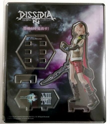 Final Fantasy Dissidia Acrylic Stand Lightning Eclair Farron