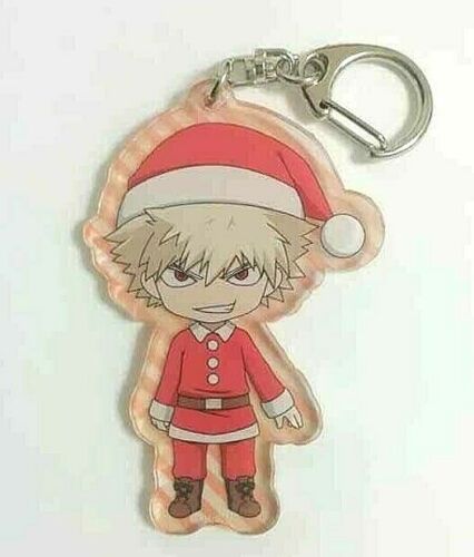 My Hero Academia Acrylic Keychain Strap Katsuki Bakugo Christmas JF2018