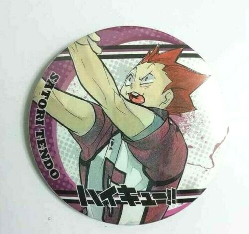 Haikyuu Can Badge Button Satori Tendo Shiratorizawa