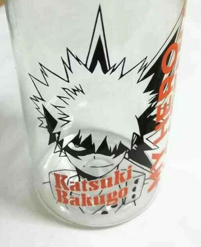 My Hero Academia Clear Bottle Cup Katsuki Bakugo 350ml
