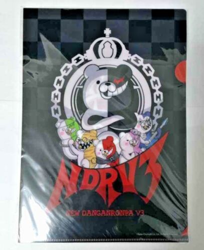 Danganronpa Index Clear File x2 Makoto Naegi Monokuma Listen Flavor