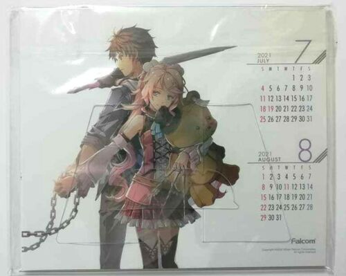 Legend Of Heroes Hajimari No Kiseki Zemurian Heroes Memorial Desktop Calendar 2021 ###