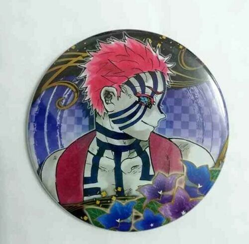 Kimetsu no Yaiba Demon Slayer Can Badge Button Akaza