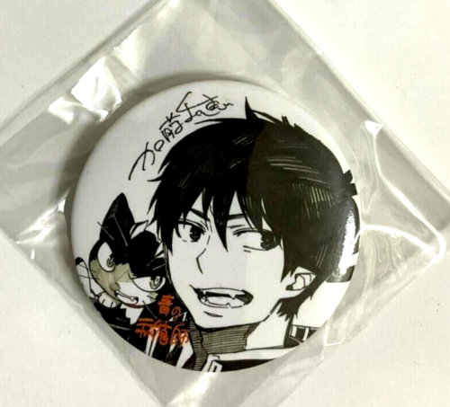 Blue Exorcist Mini Can Badge Rin Okumura Kuro Jump Festa 2017