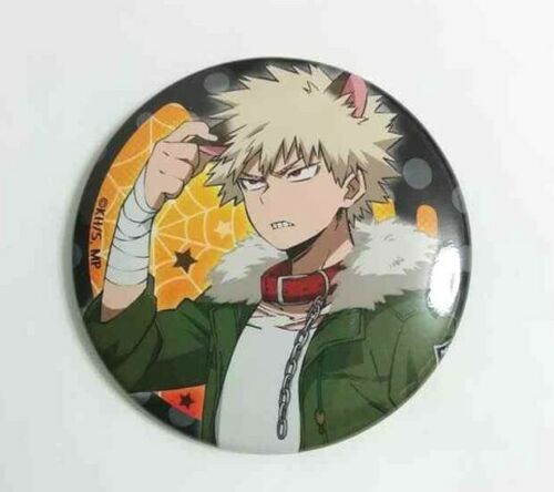 My Hero Academia Can Badge Button Katsuki Bakugo Halloween