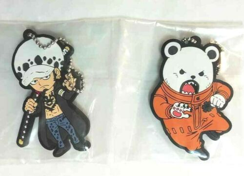 One Piece All Star Rubber Strap Charm Trafalgar Law Bepo