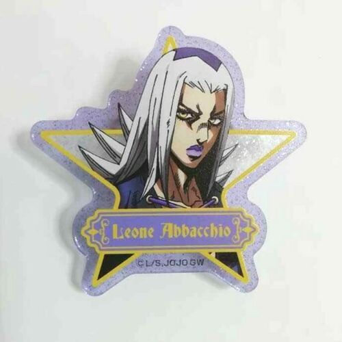 JOJO Golden Wind Star Acrylic Badge Button Leone Abbacchio