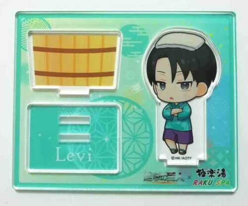 Attack On Titan Raku Spa Mini Acrylic Stand Levi Ackerman