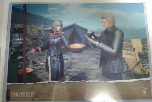 Final Fantasy XV Paper Luncheon Mat Ignis Aranea Square Enix Cafe