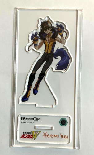 Mobile Suit Gundam W Cafe Halloween Acrylic Stand Heero Yuy