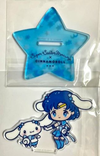 Sailor Moon Eternal Sanrio Characters Acrylic Stand Ami Mizuno Mercury