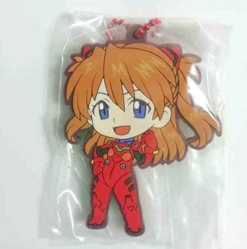 Shin Evangelion 3.0 Rubber Strap Charm Asuka Shikinami Langley