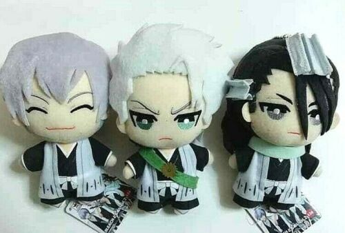 Bleach TOMONUI Plush Doll Gin Ichimaru Byakuya Kuchiki Toshiro Hitsugaya