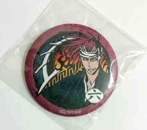 Bleach Kirie Can Badge Button Renji Abarai