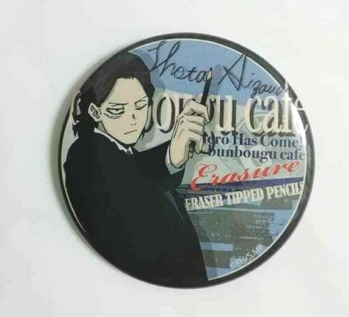 My Hero Academia Bunbougu Can Badge Button Shota Aizawa