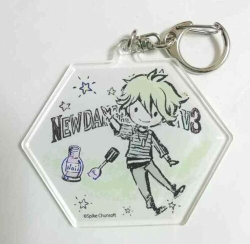 Danganronpa V3 Acrylic Keychain Strap Graffart Rantaro Amami
