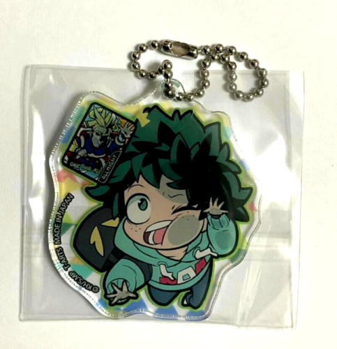 My Hero Academia Pita SHOPPING Acrylic Keychain Strap Izuku Midoriya