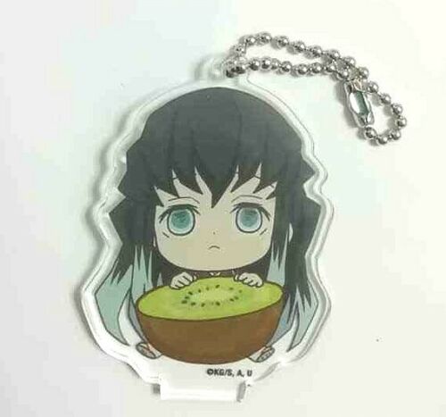 Kimetsu no Yaiba Demon Slayer CD Acrylic Keychain Strap Muichiro Tokito