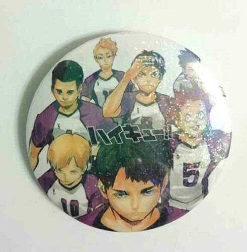 Haikyuu Collection Can Badge Button Rare Ushijima Tendo Goshiki Shiratorizawa