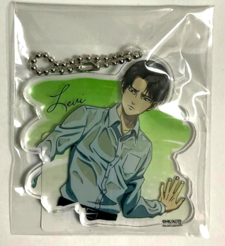 Attack On Titan Kuji Mate Acrylic Keychain Strap Charm Levi Ackerman
