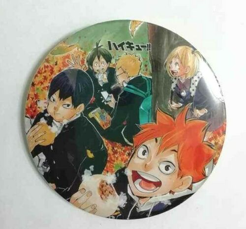 Haikyuu Can Badge Button Hinata Kageyama Tsukishima Yamaguchi