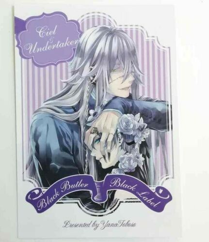 Black Butler Funtom Bonus Bromide Card Ciel Undertaker