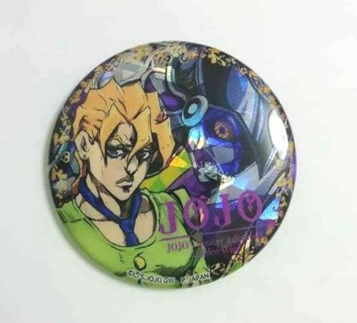 JOJO Golden Wind Crystalight Can Badge Button Pannacotta Fugo