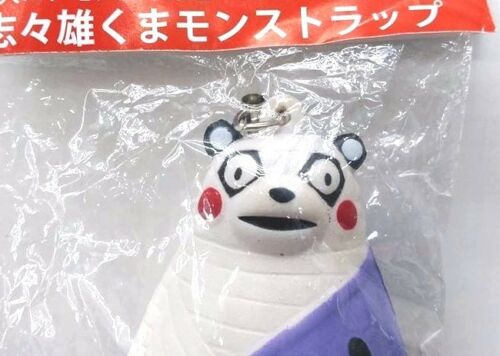 Rurouni Kenshin Shishio Kumamon Mascot Strap Kumamoto