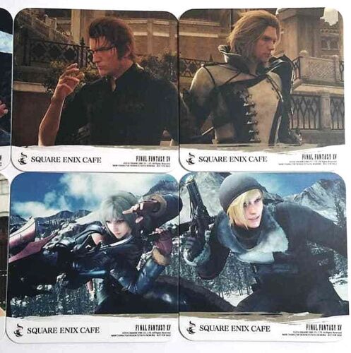 Final Fantasy XV Vol.6 Coaster x8 Noctis Prompto Ignis Gladiolus