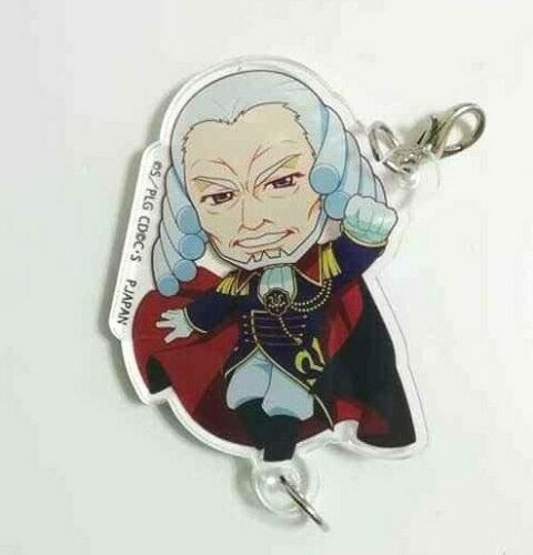 Code Geass Lelouch of the Rebellion Acrylic Keychain Charm Charles zi Britannia